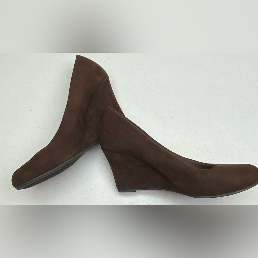Dexflex Comfort BRN Microfibre Wedges, 8.5 Spring Sale